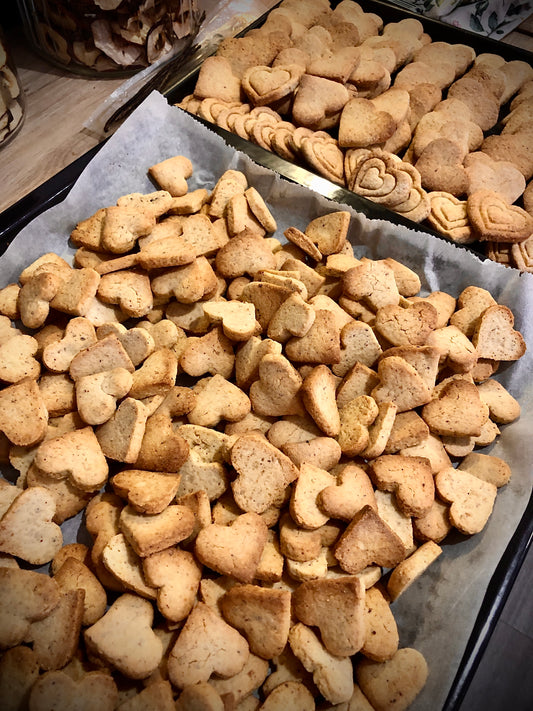 Petits coeurs noisettes