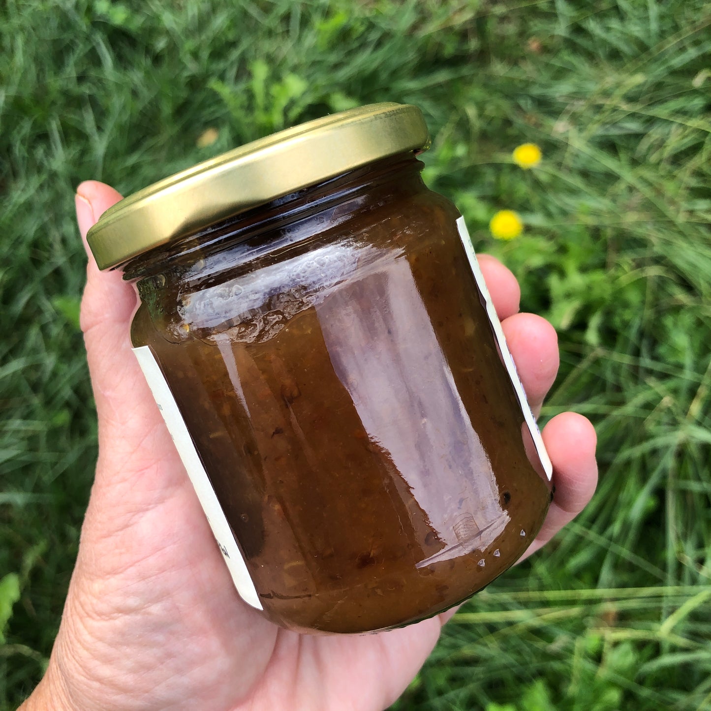 Confiture Pomme/Poire/Caramel et Noix caramélisées