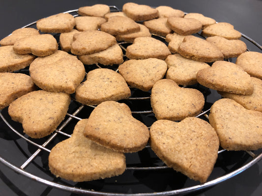 Petits coeurs noisettes