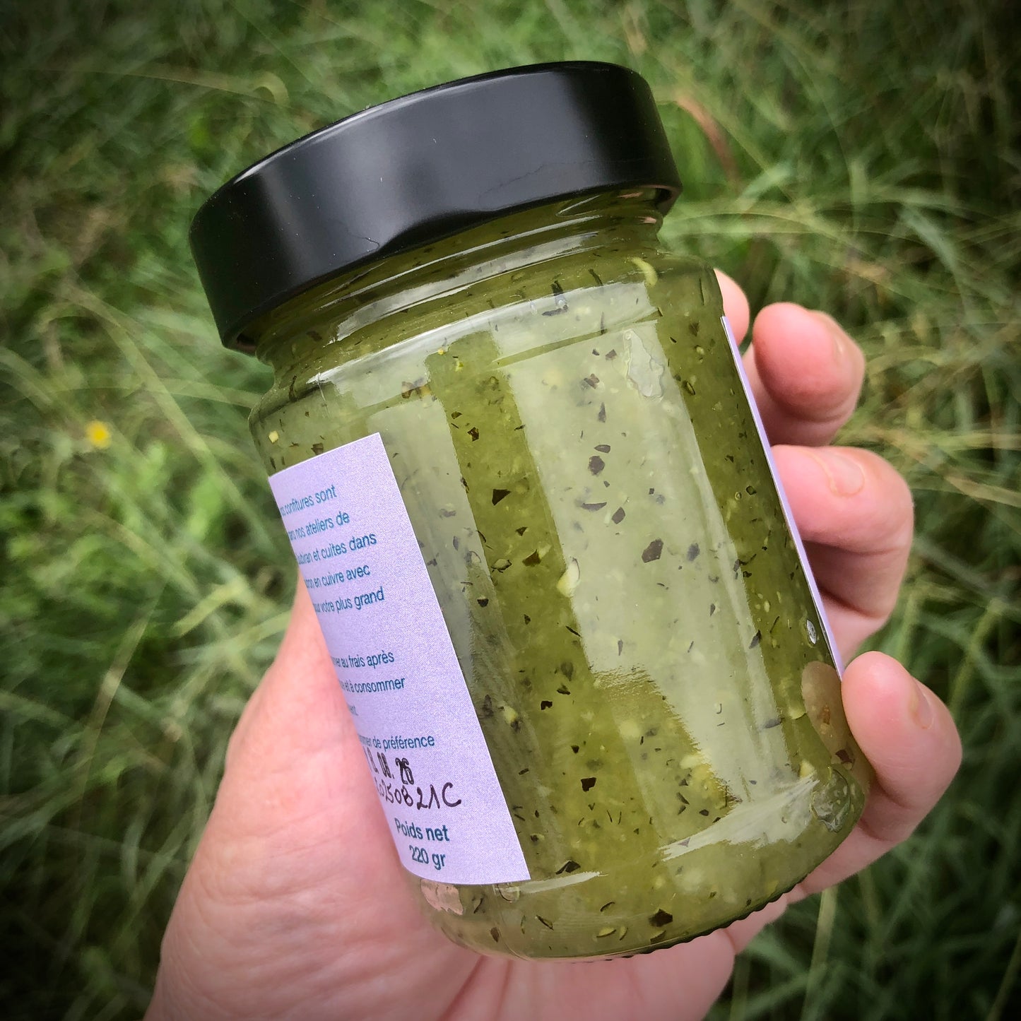 Confiture  de Courgettes vertes/Gingembre frais