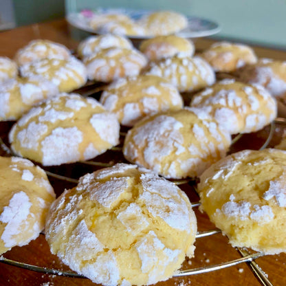 Crinkles au citron Sans gluten