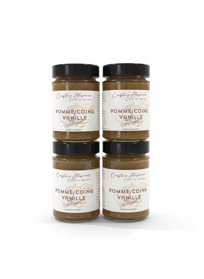 confiture Pomme/Coing/Vanille de Madagascar