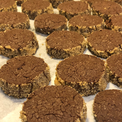 Biscuits diamant au chocolat sans gluten