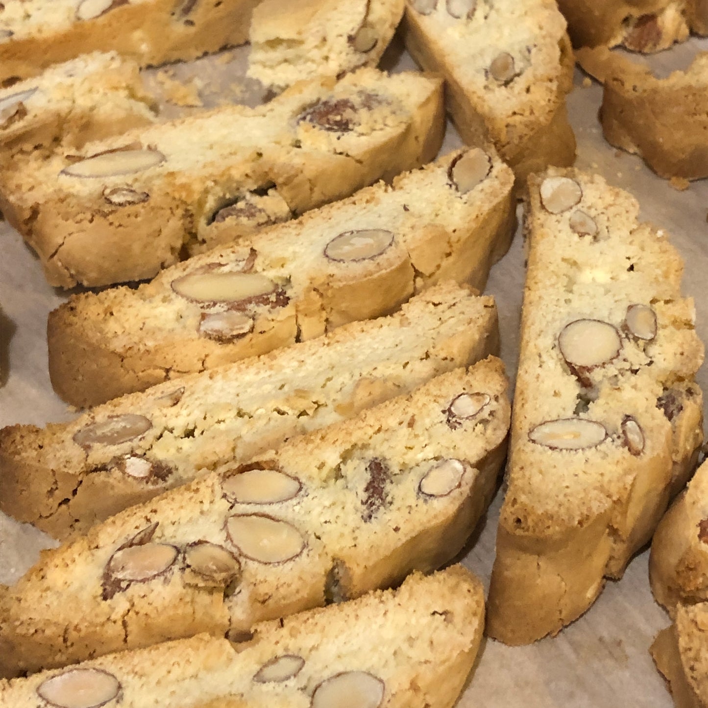 Croquants aux amandes sans gluten