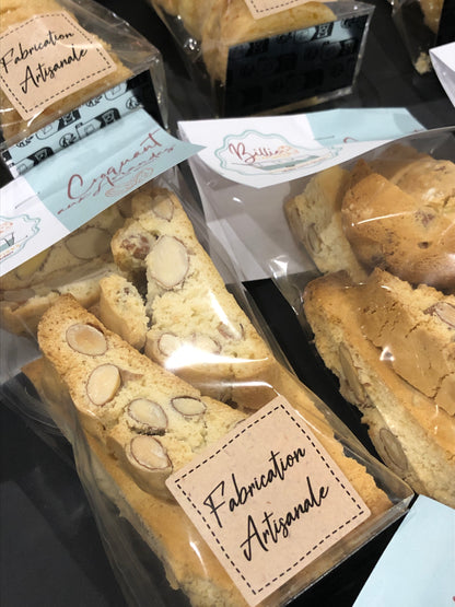 Croquants aux amandes sans gluten