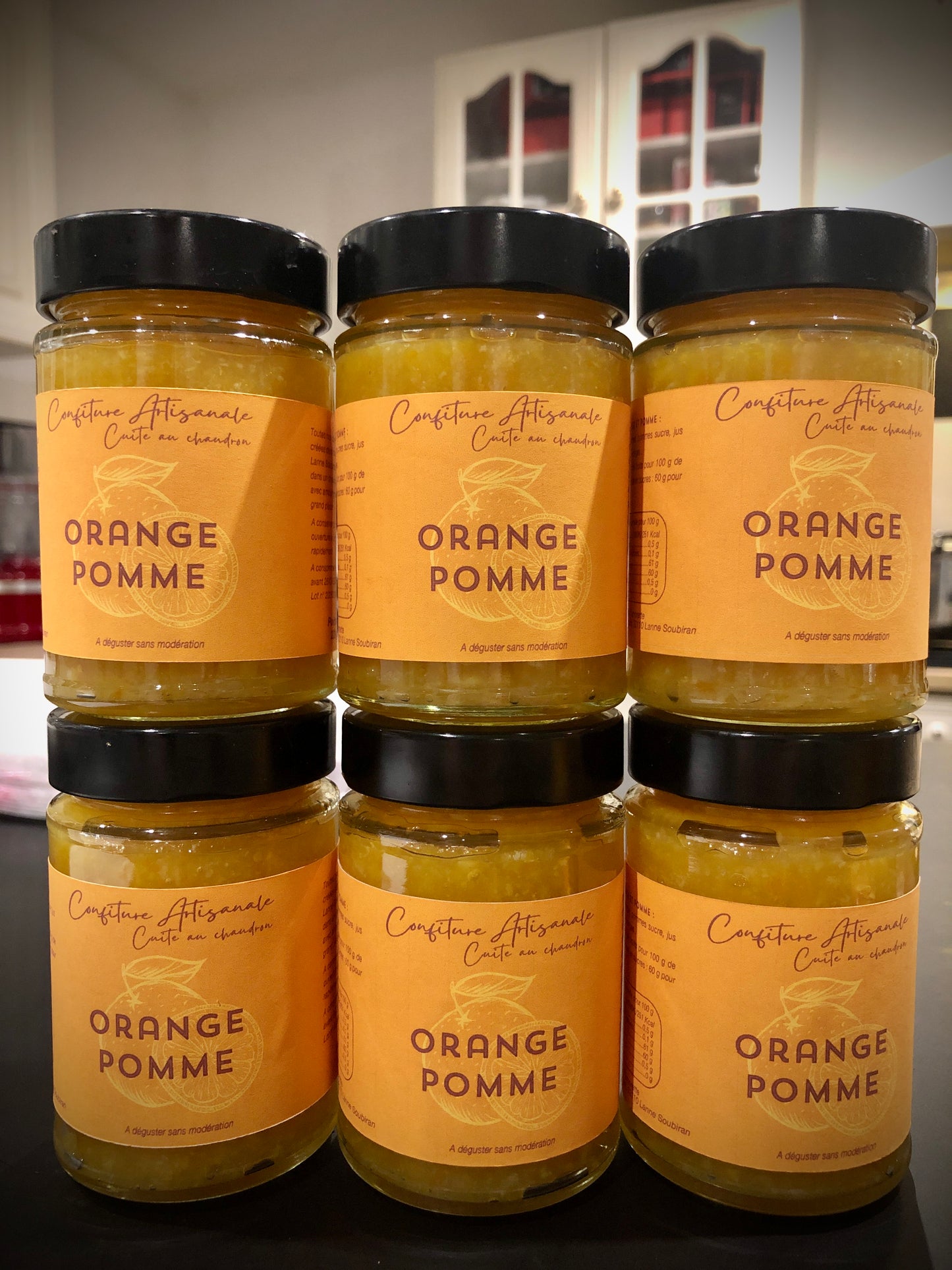 Confiture d'orange/pomme