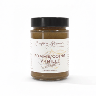 confiture Pomme/Coing/Vanille de Madagascar