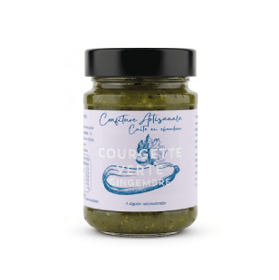 Confiture  de Courgettes vertes/Gingembre frais